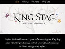 Tablet Screenshot of kingstagwines.com